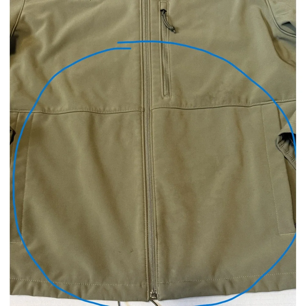 THE NORTH FACE Windwall - Men's Softshell Jacket - Olive Green - X-Large XL